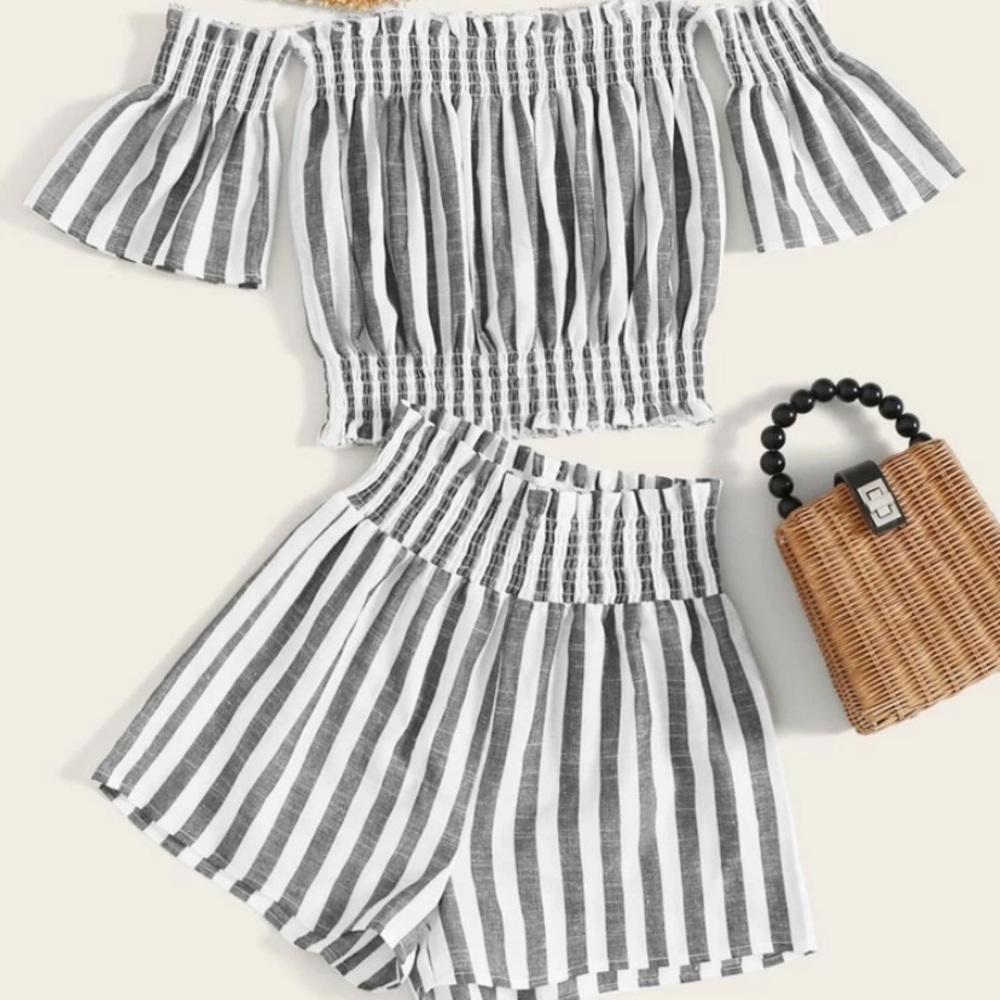 two piece romper set